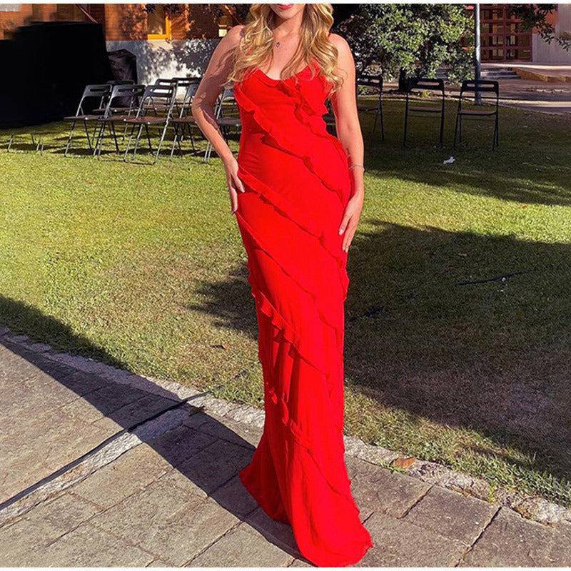 Patricia® | Elegant Long Dress With Ruffles