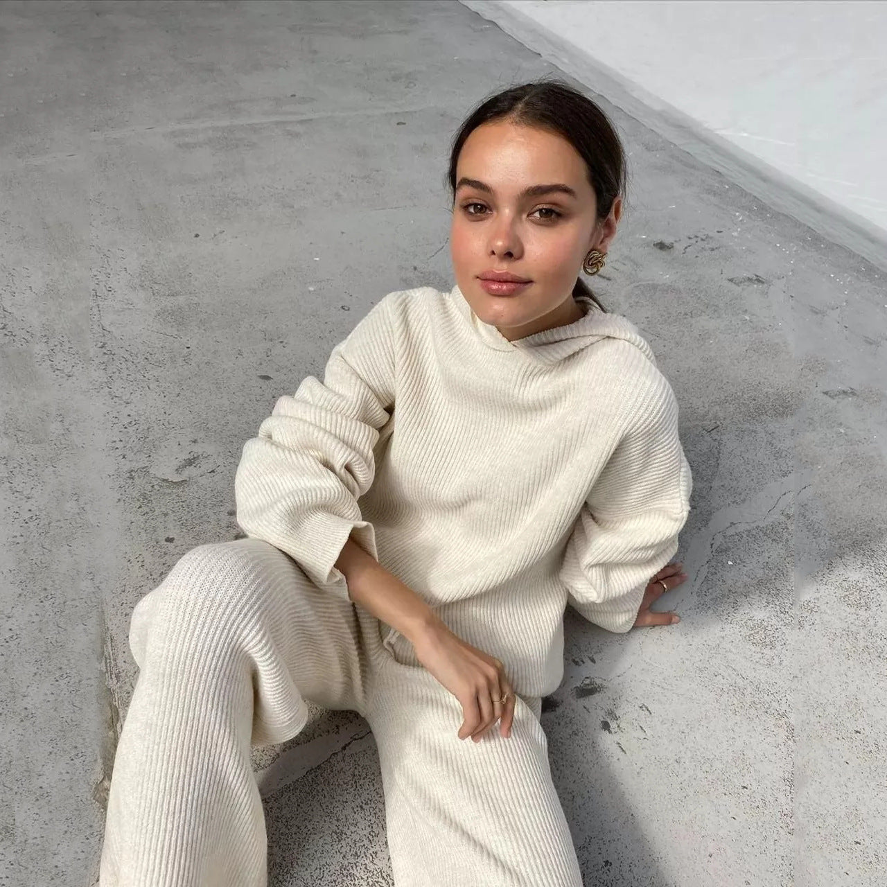 Sara | Beth mesh sweatshirt set
