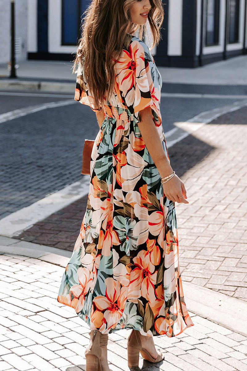 Miranda® | V-Neck Dress With Slit