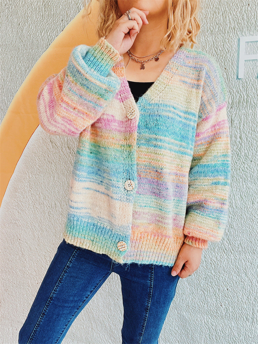 Marieke | Long sleeve cardigan with buttons