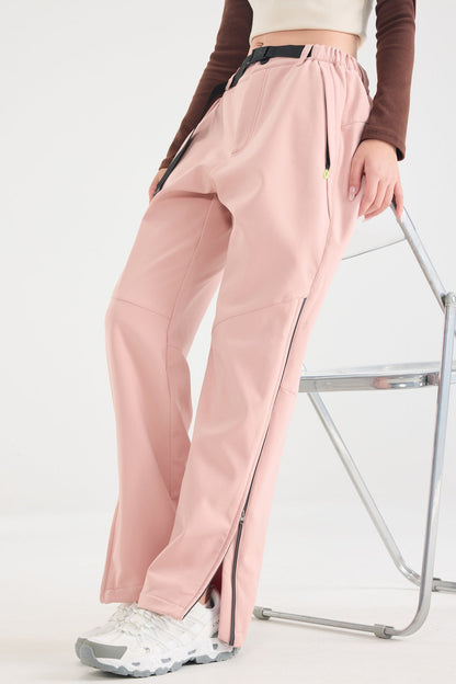 Waterproof Solid Zip Thermal Cargo Pants