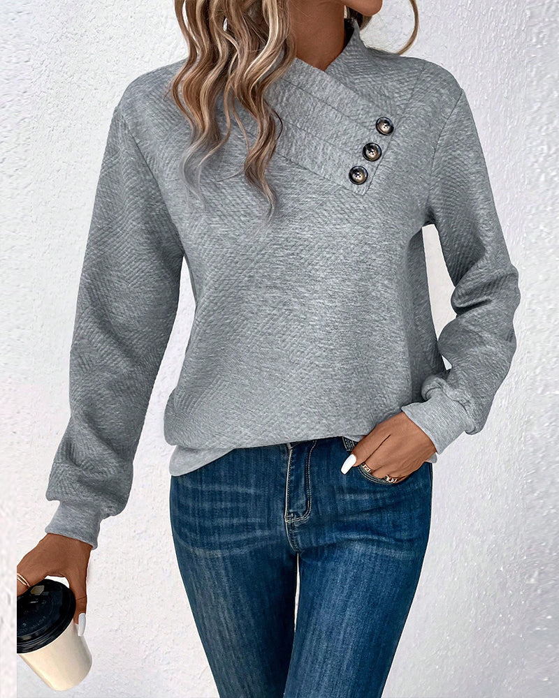 Inés | Elegant and casual winter blouse
