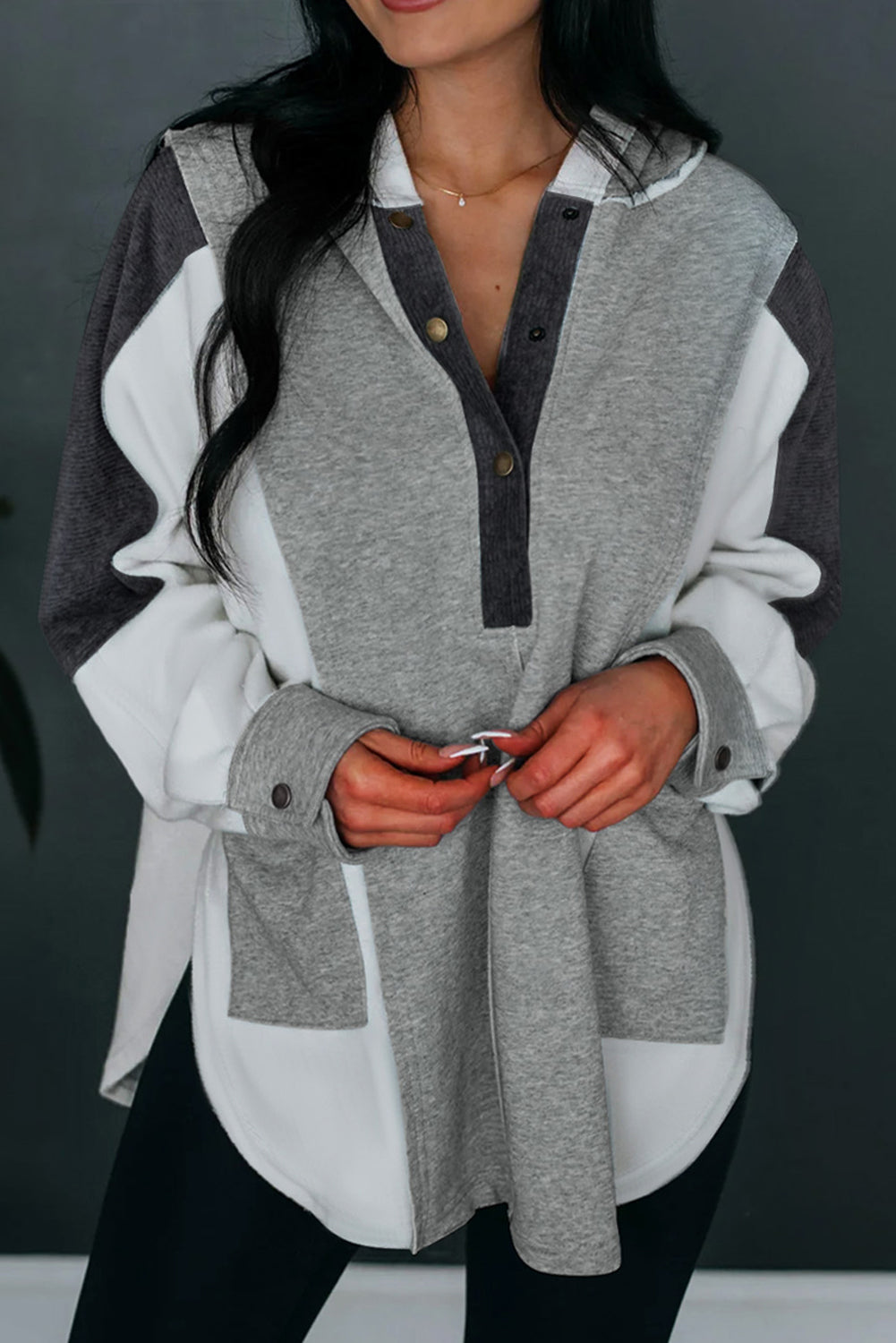 Nadia | Elegant and casual winter hoodie