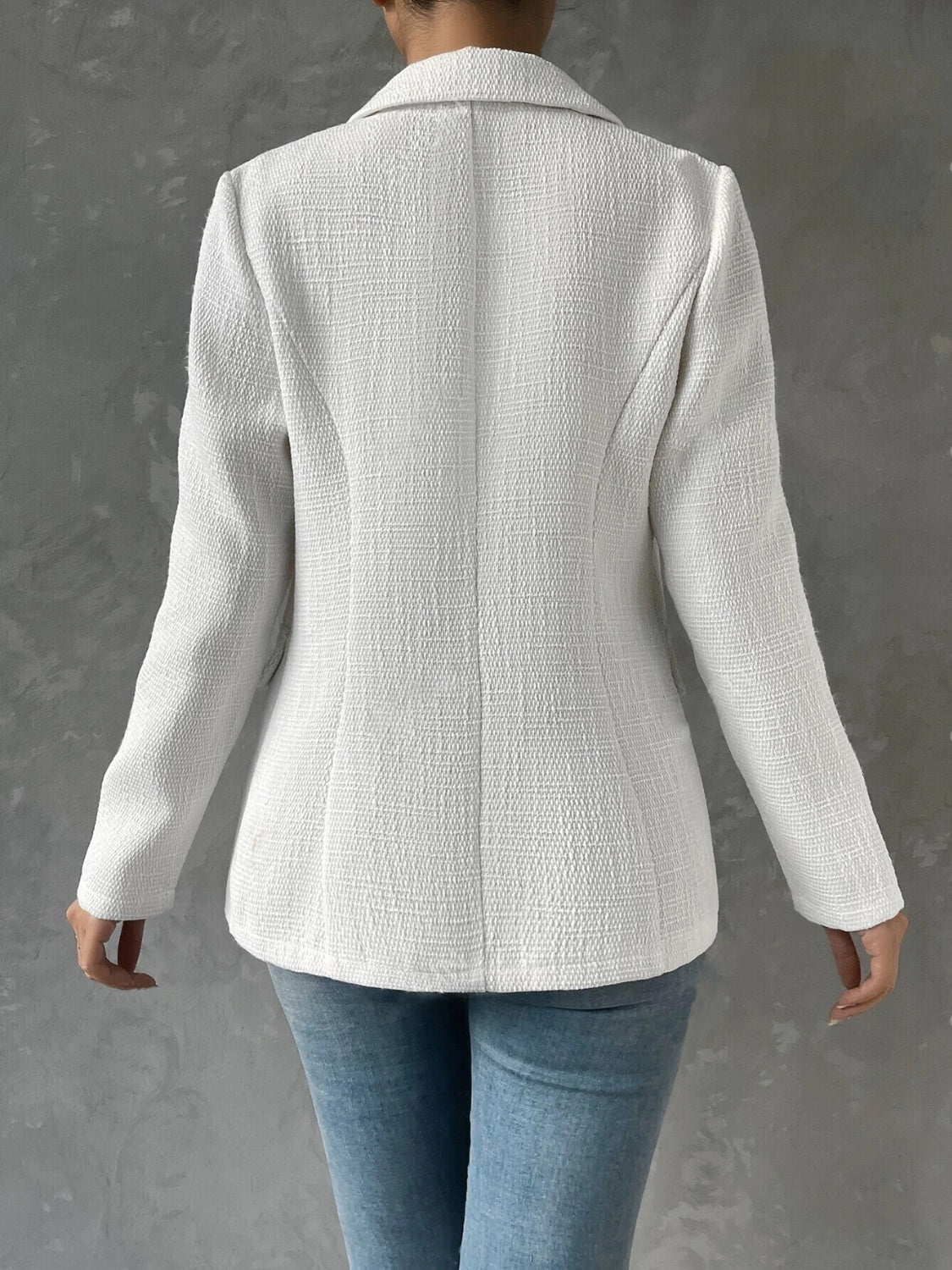 Gabriele | Long sleeve blazer with lapel collar and pockets