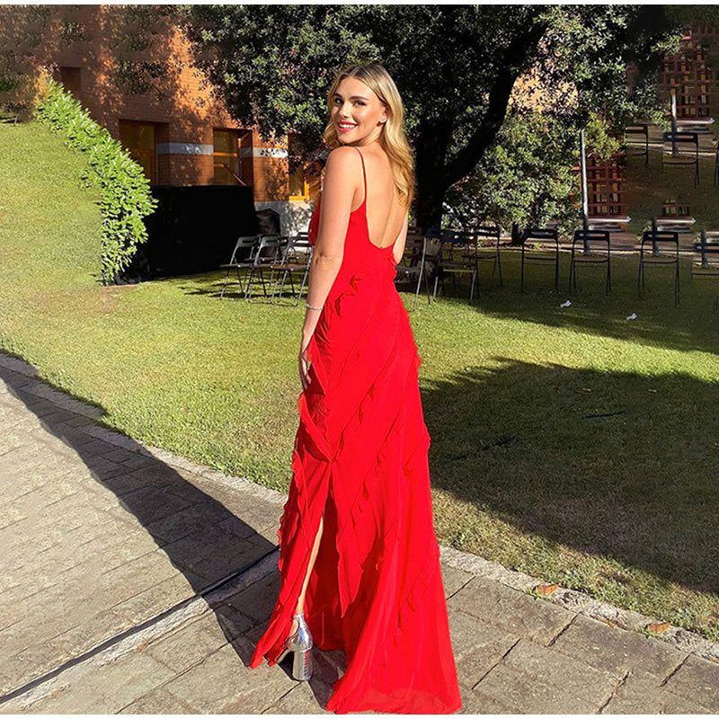 Patricia® | Elegant Long Dress With Ruffles