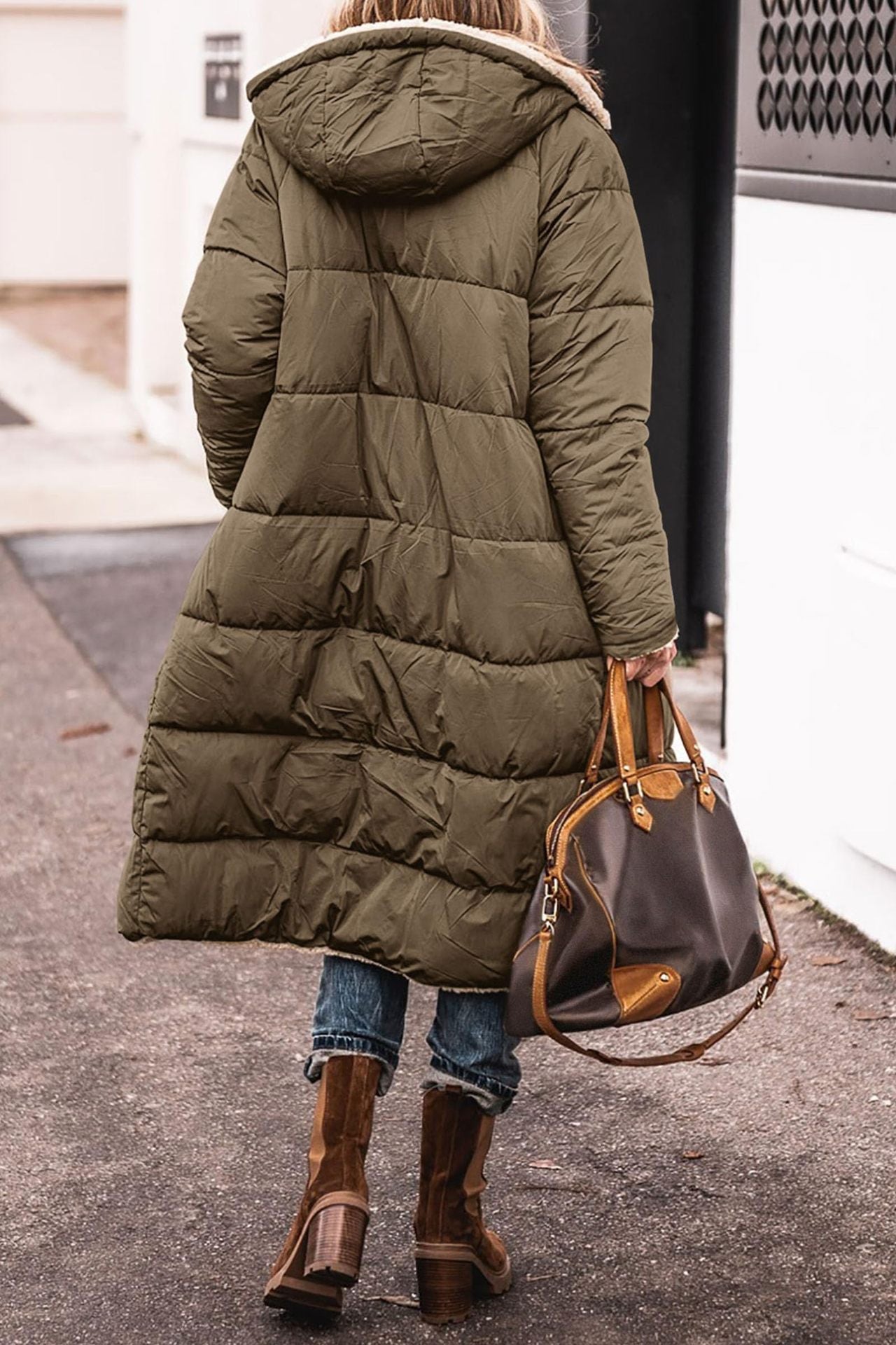 Tamara | Long padded jacket with hood