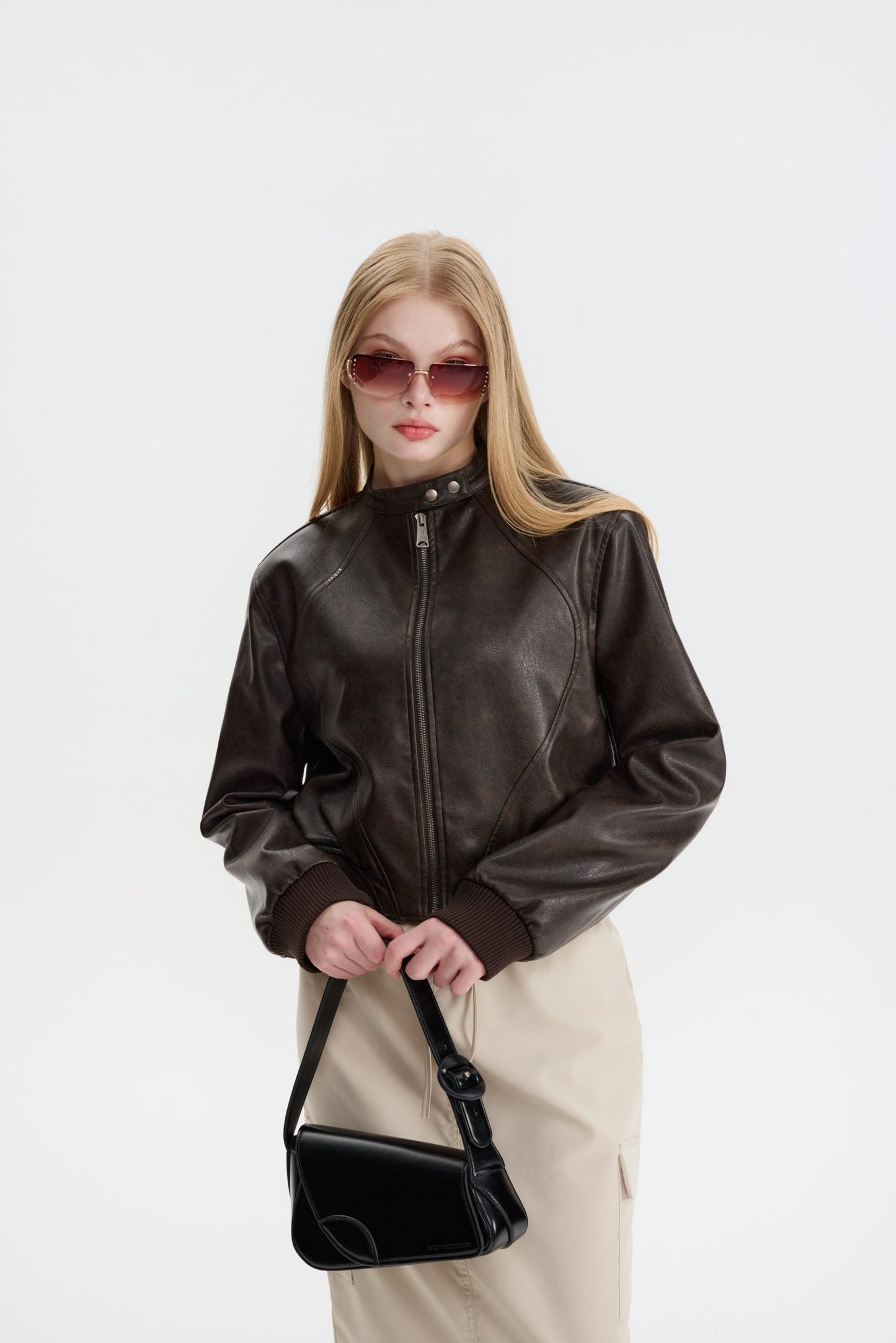 Annelise | Luxurious leather jacket for women