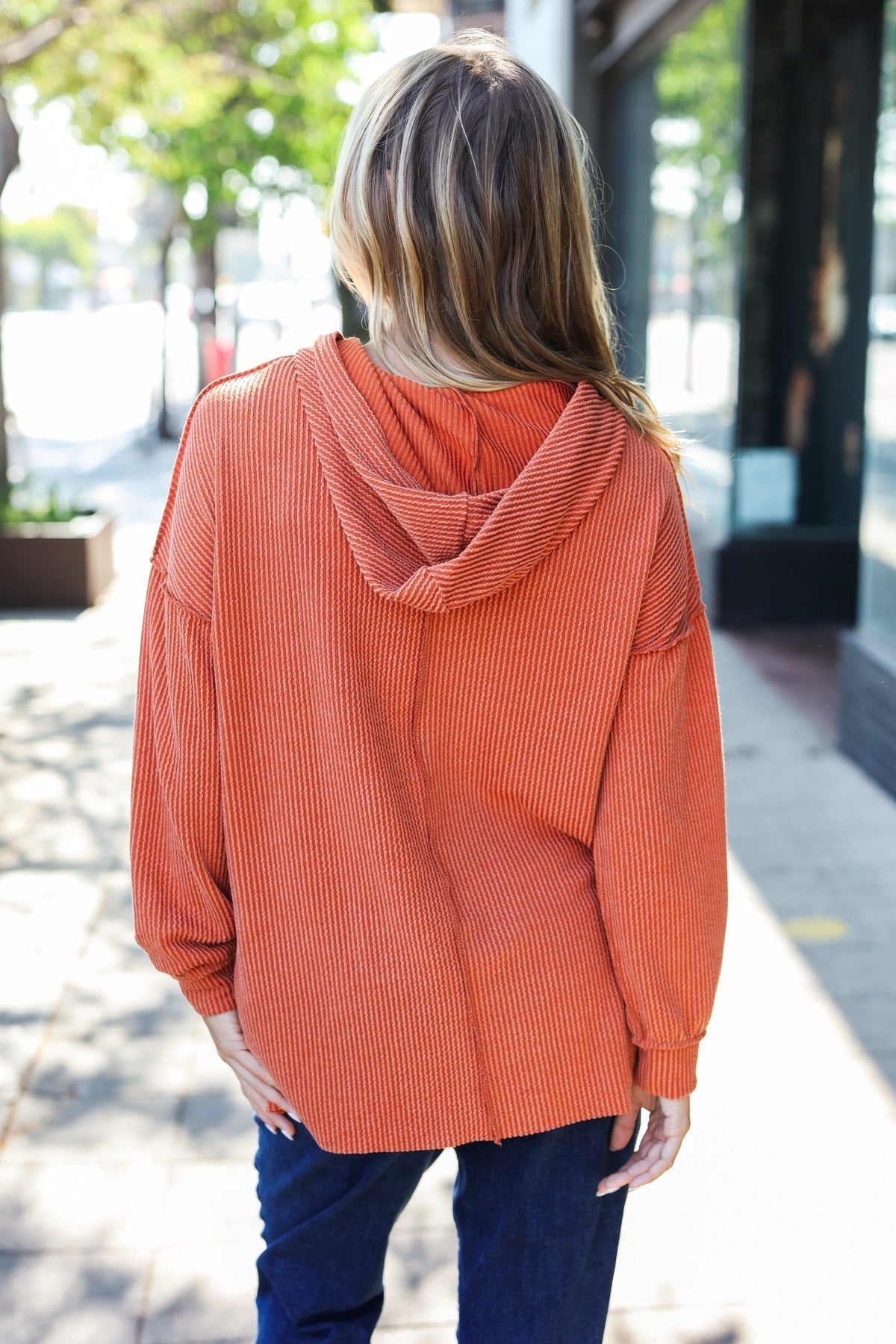 Ilona | Knit hoodie