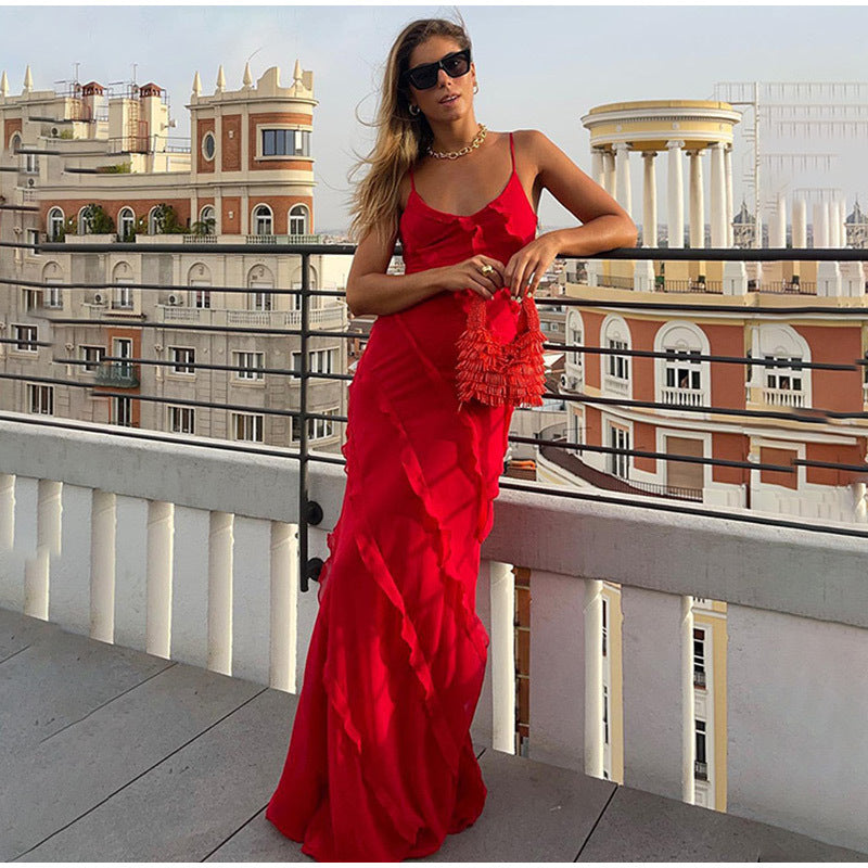 Patricia® | Elegant Long Dress With Ruffles