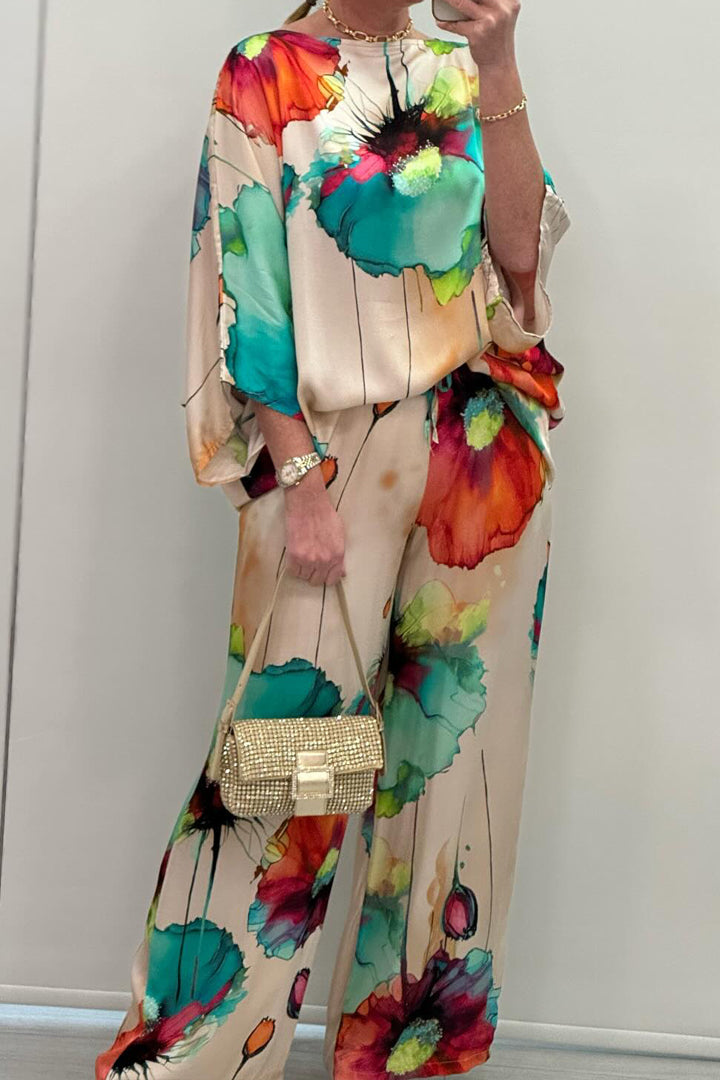 Ruth® | Women'S Elegant Printed Suit Leisure