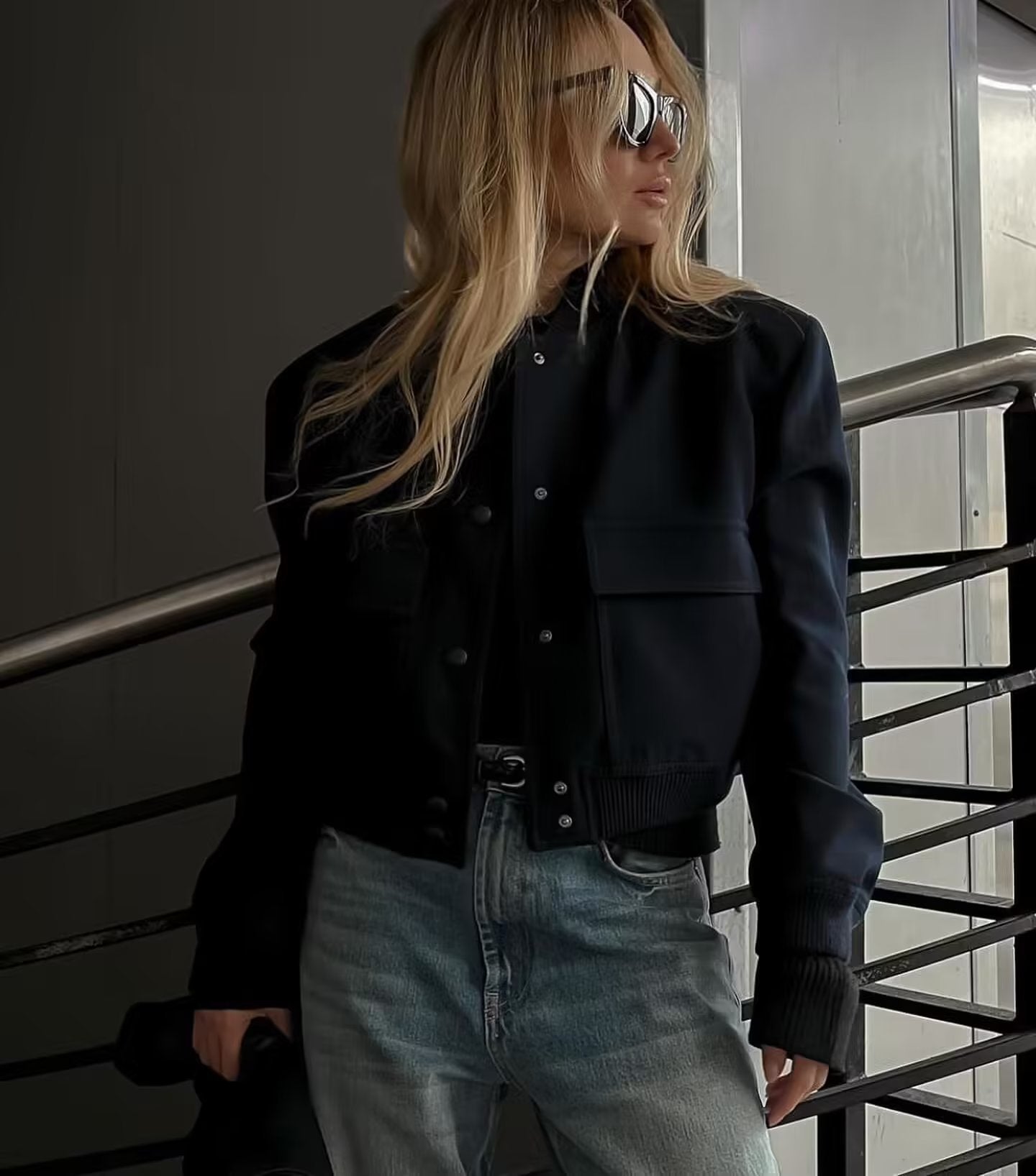 Marina | Short bomber jacket for women