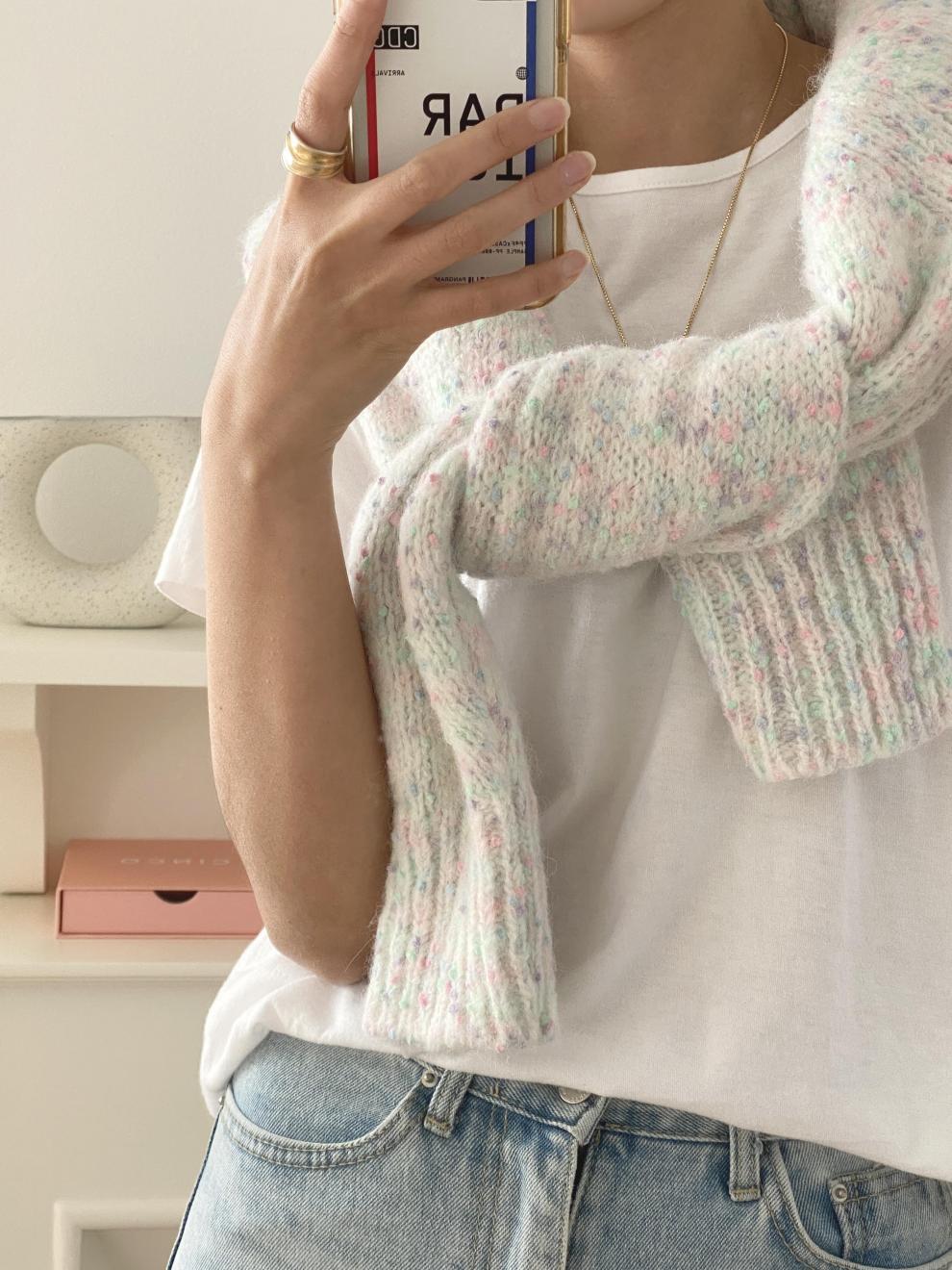 Catalina® | Cardigan à Manches Longues Ivory