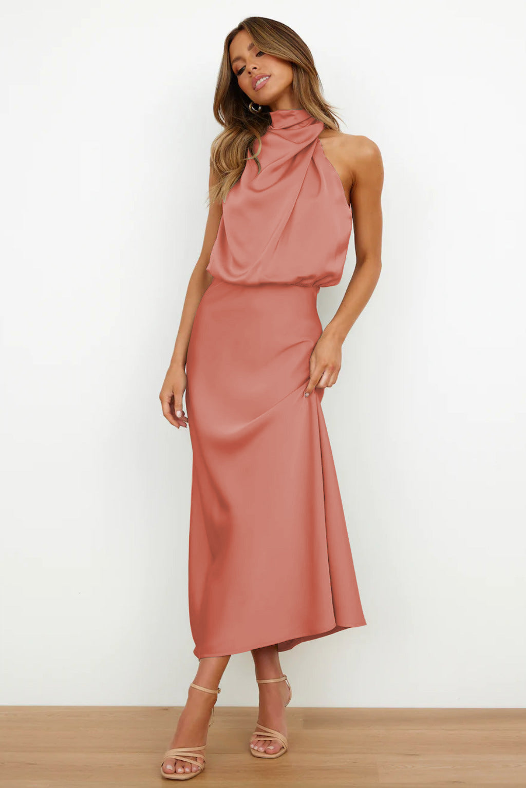 Isabella® | Maxi Dress With High Neck