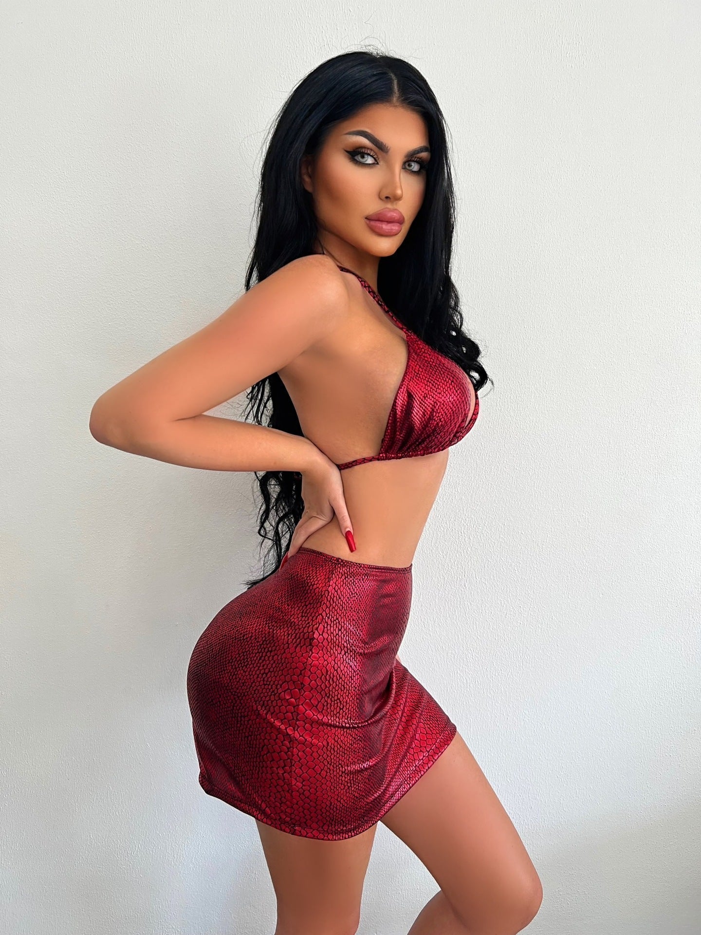Kiara® | One-Piece Swimsuit With Snake Print