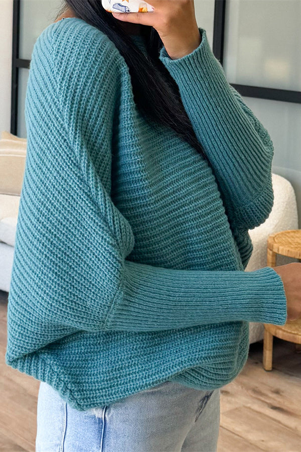 Alicia | Elegant batwing sleeve sweater for women