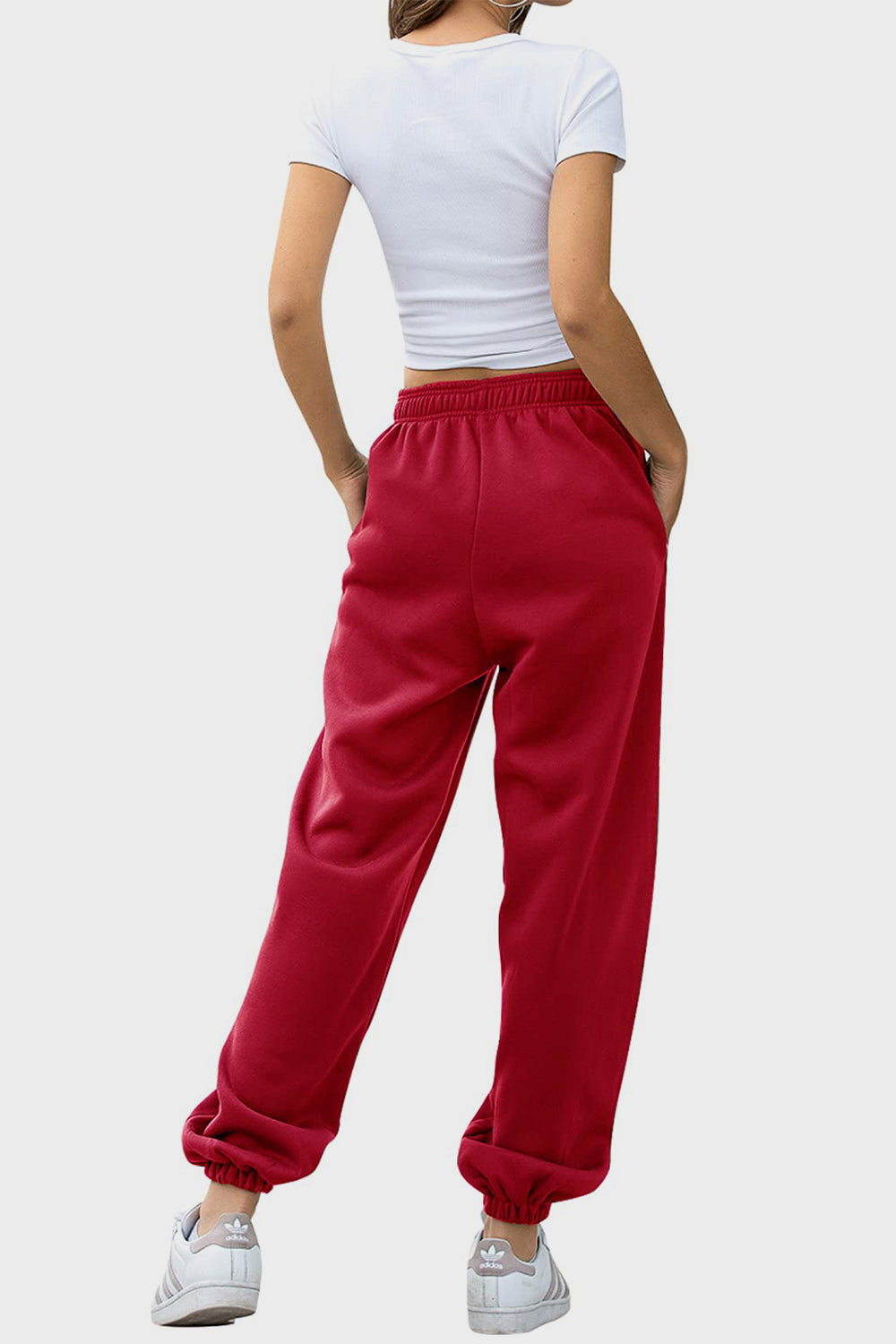 Angela | Jogging pants with elastic waistband and pockets