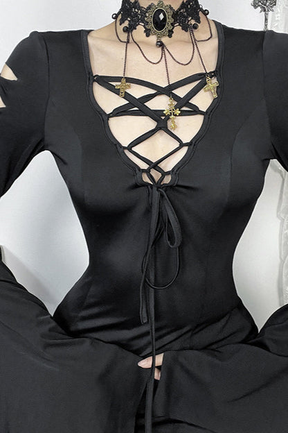 Witch Style Gothic Dress