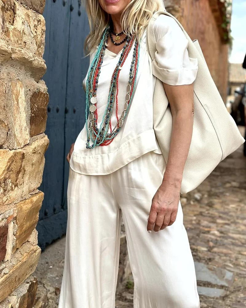 Leandra® | Blouse And Trousers In The Elegance Set