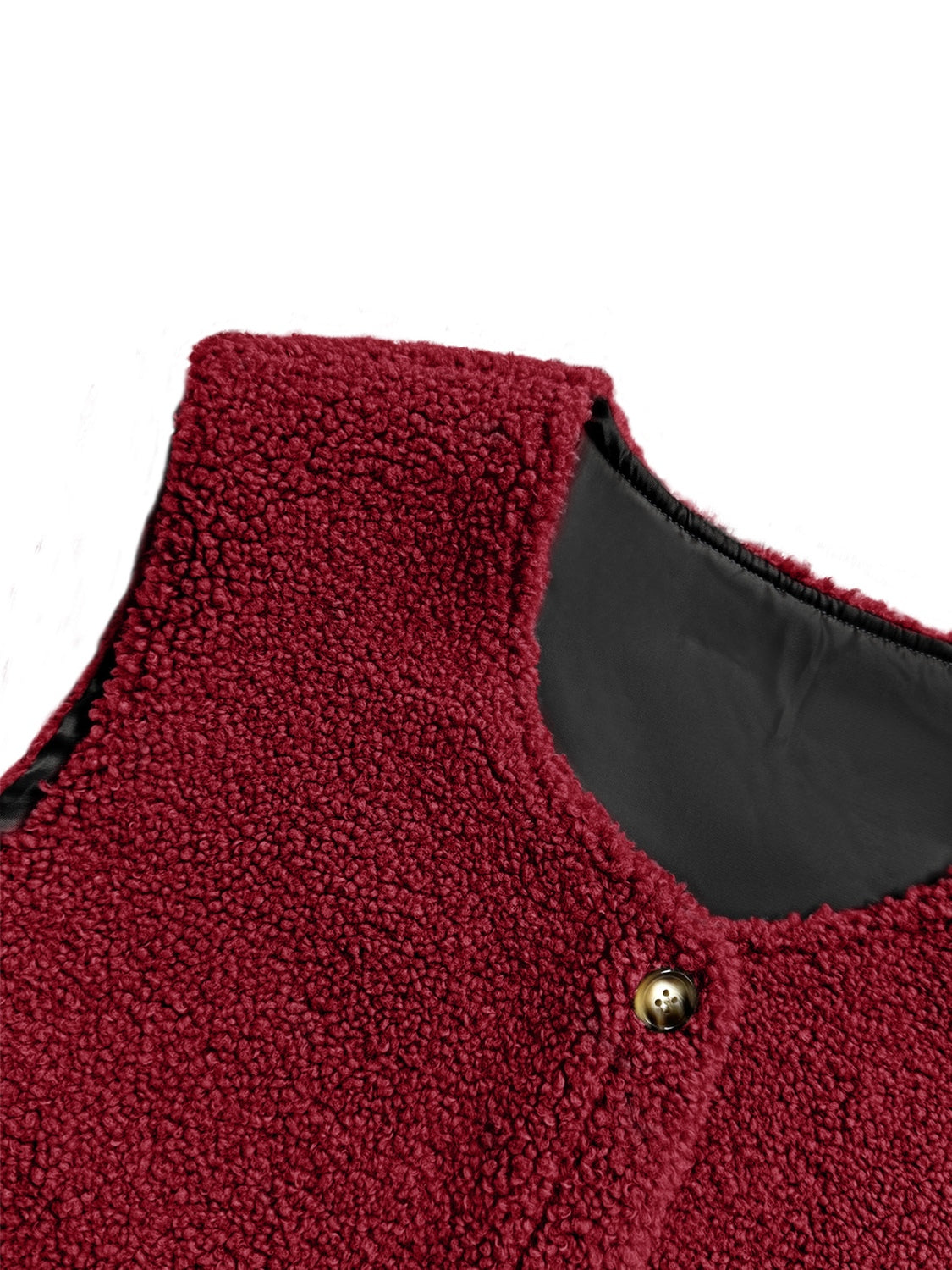 Caridad | Buttoned vest coat with pockets