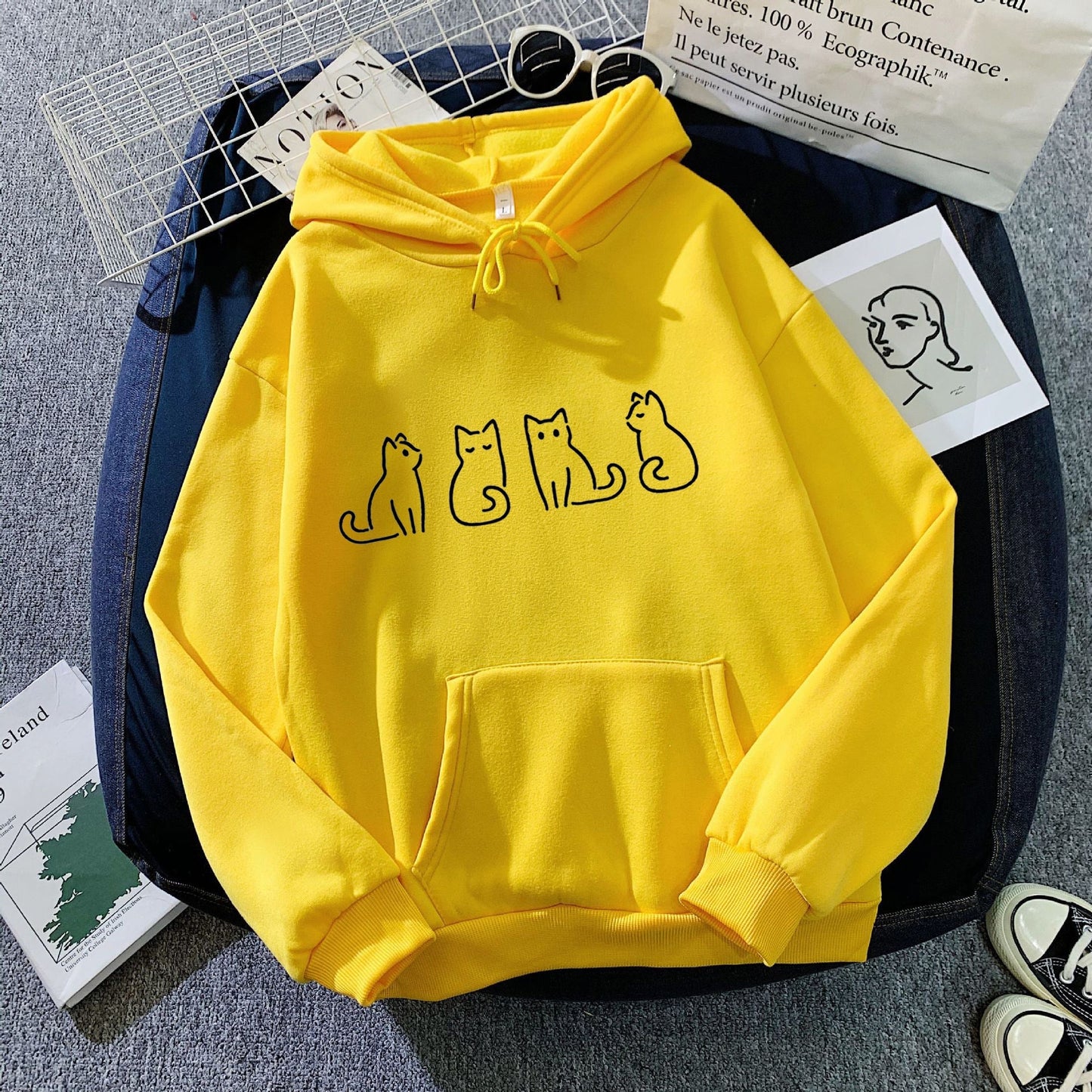 Florencia® | Long sleeve casual hoodie