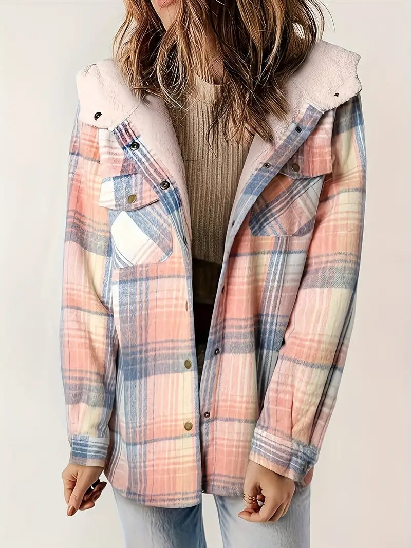 Christa® | Warm jacket with hood and zip