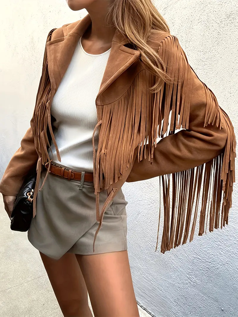 Zulema | Stylish jacket with an open front