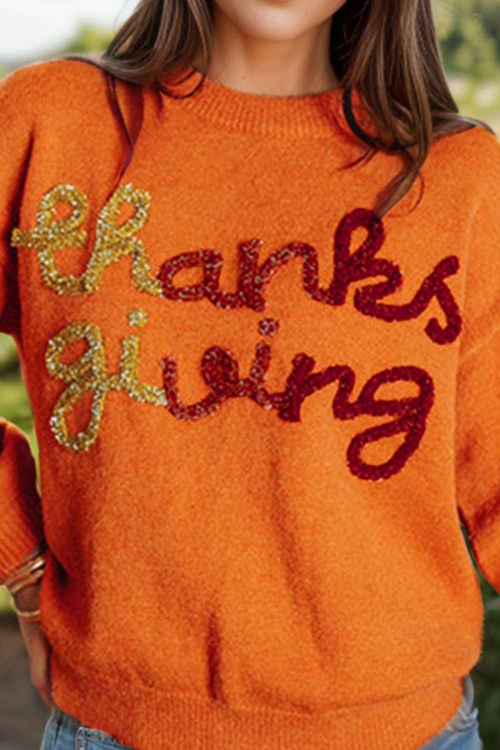 Ramona | Crew neck sweater with long sleeves