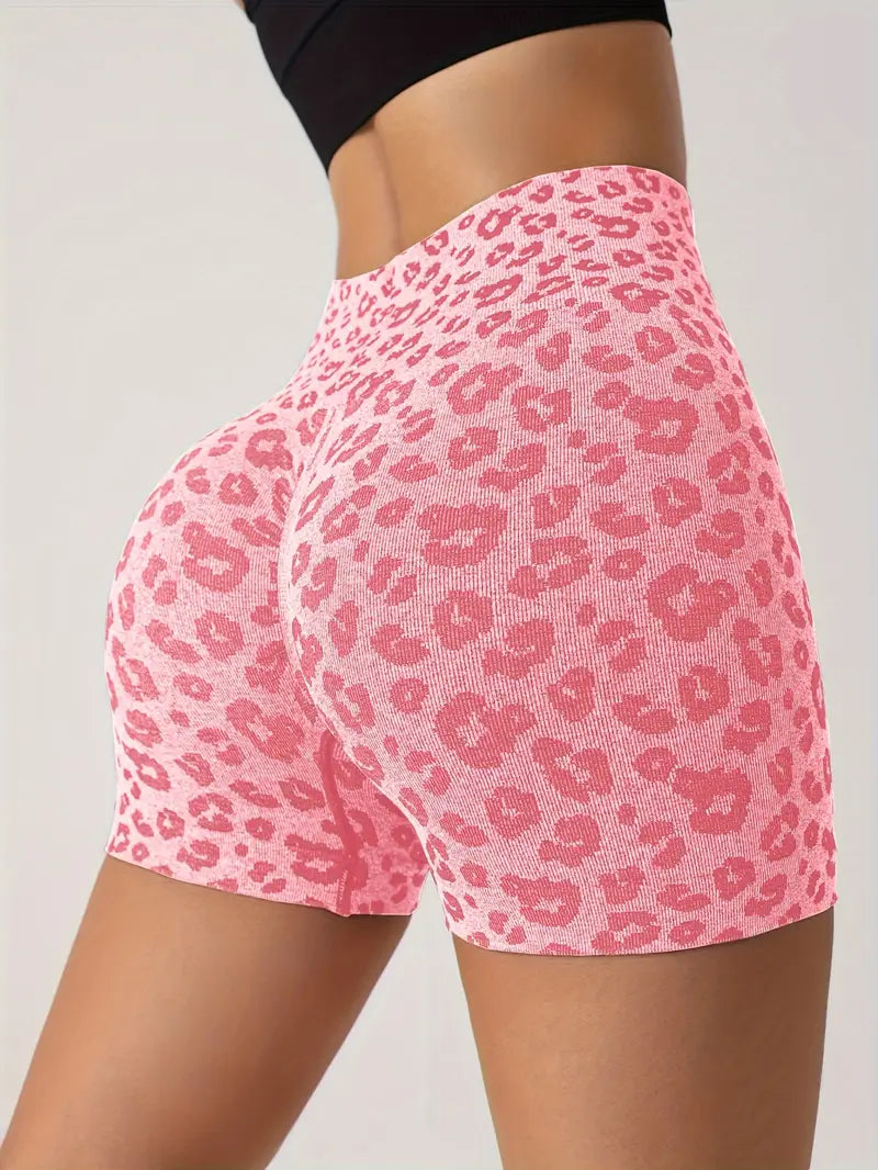 Livia® | Seamless Leopard Print Shorts