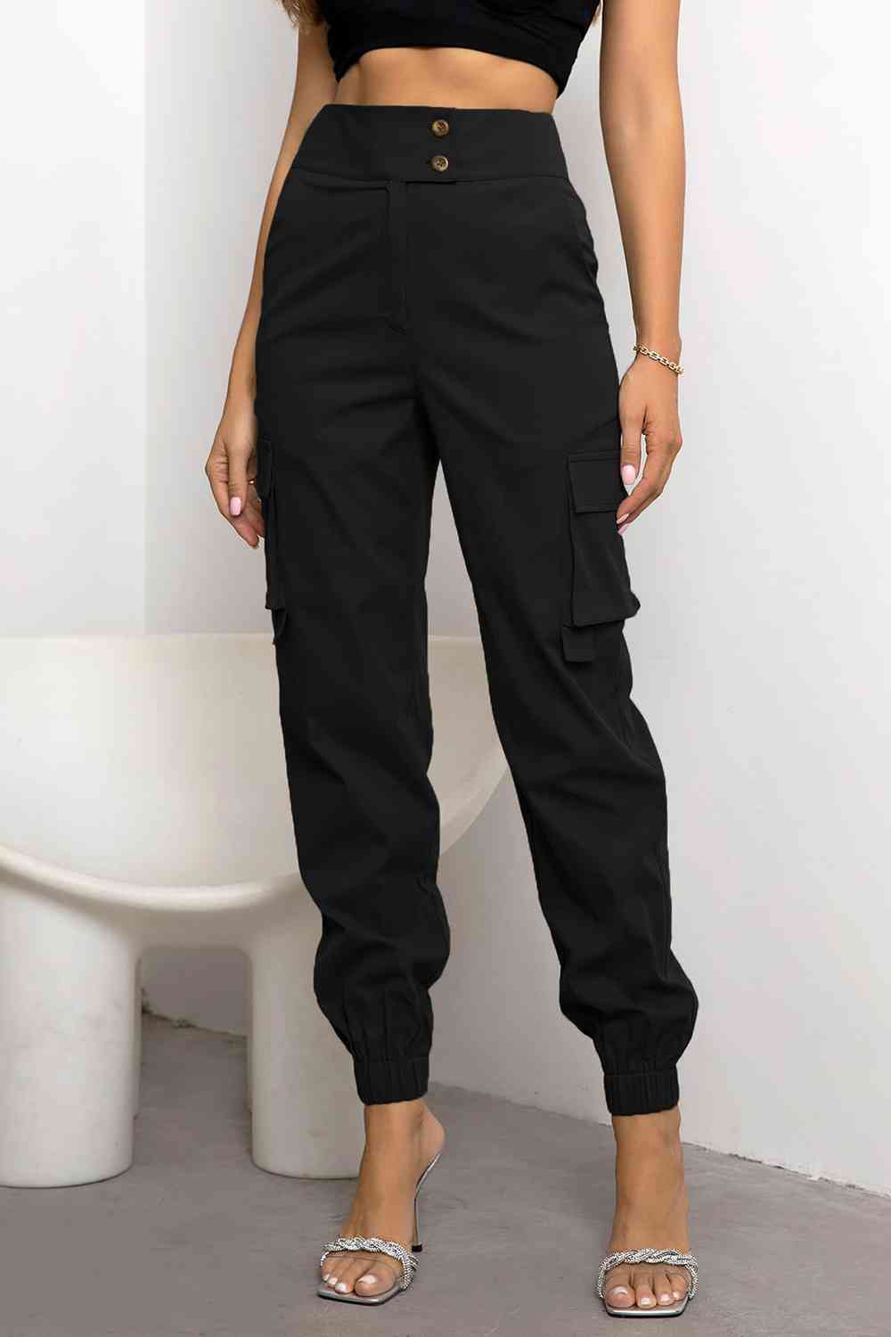 Bellanca® | High-Waisted Cargo Pants