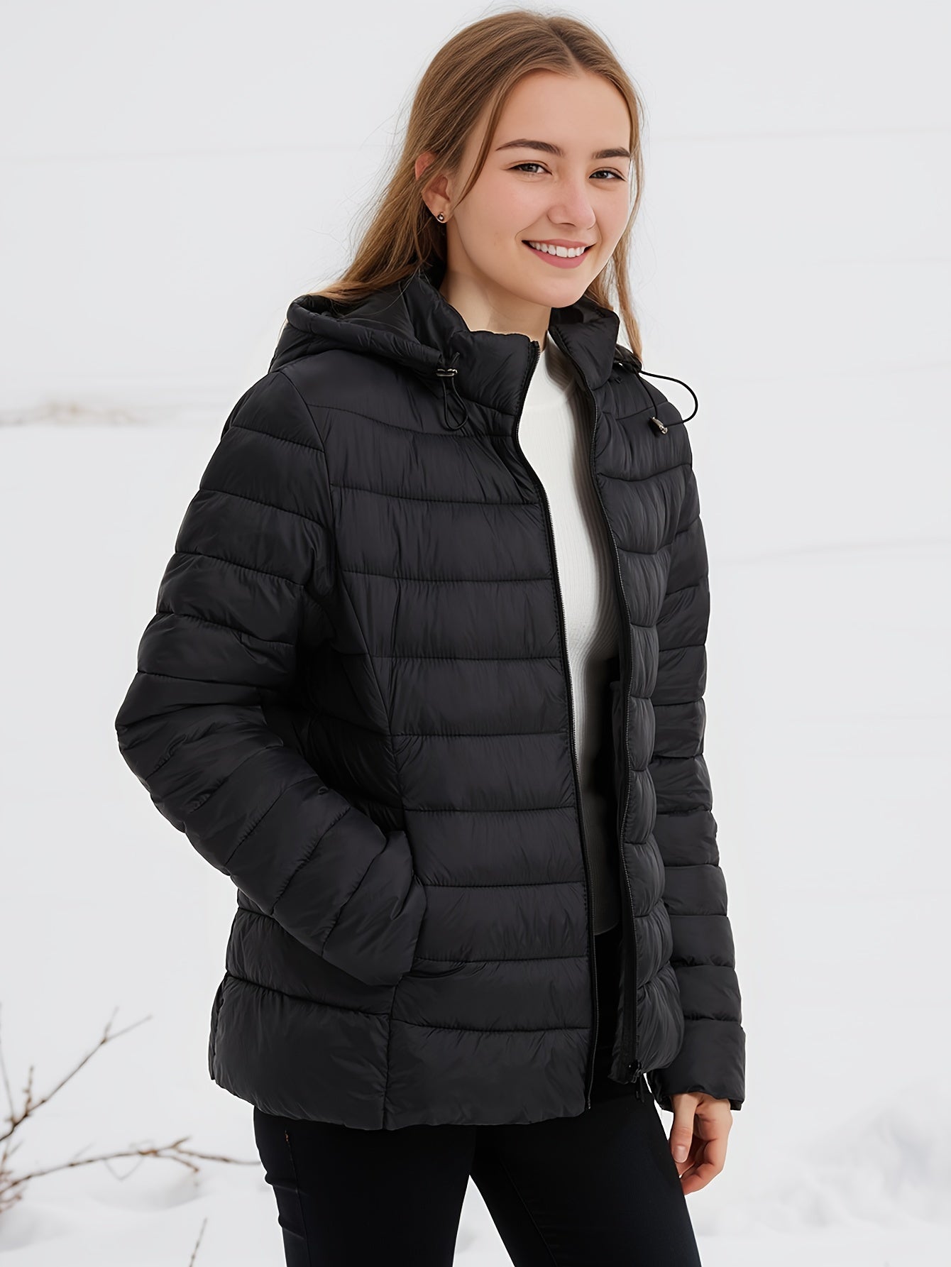 Estela | Padded jacket with hood