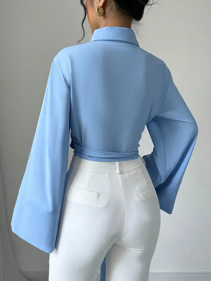 Veronica® | Elegant Long-Sleeved Blouse