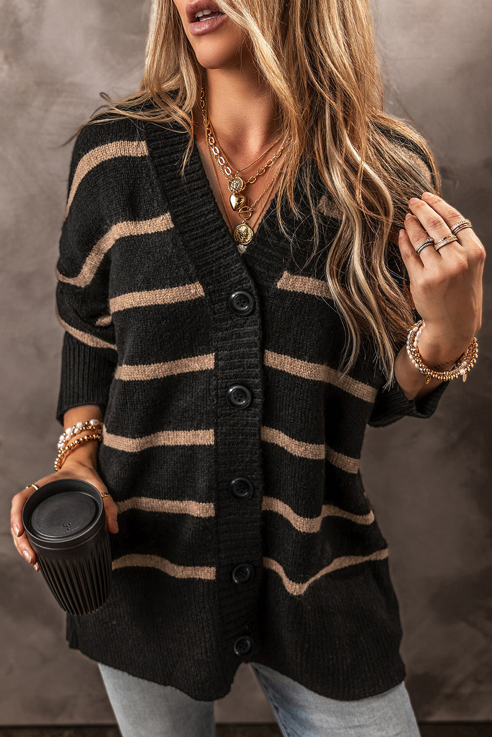 Ornella | Classic and stylish winter cardigan