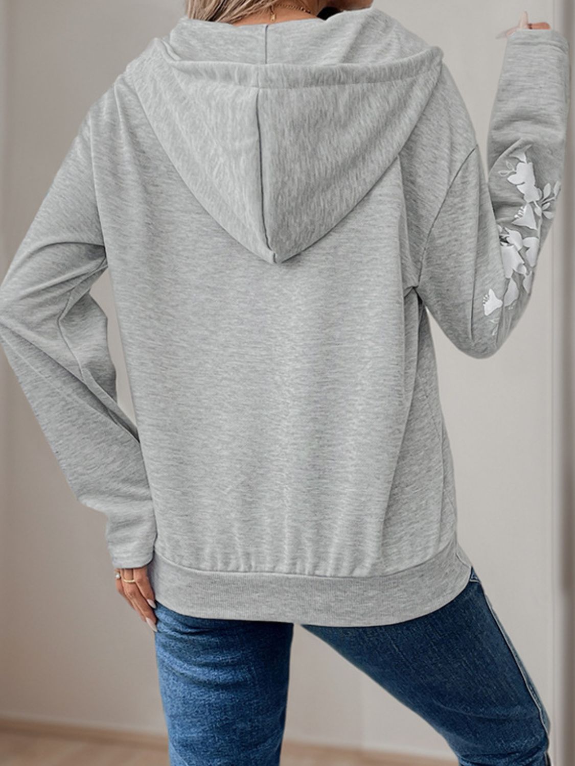 Hanna | Perfee long sleeve half zip hoodie