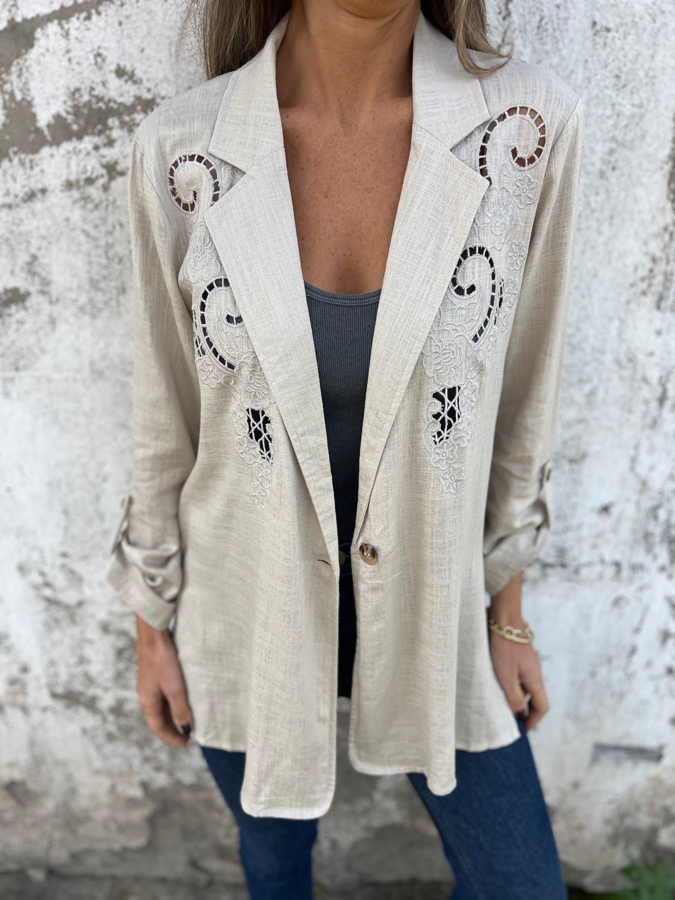 Genoveva | Shirt with embroidery