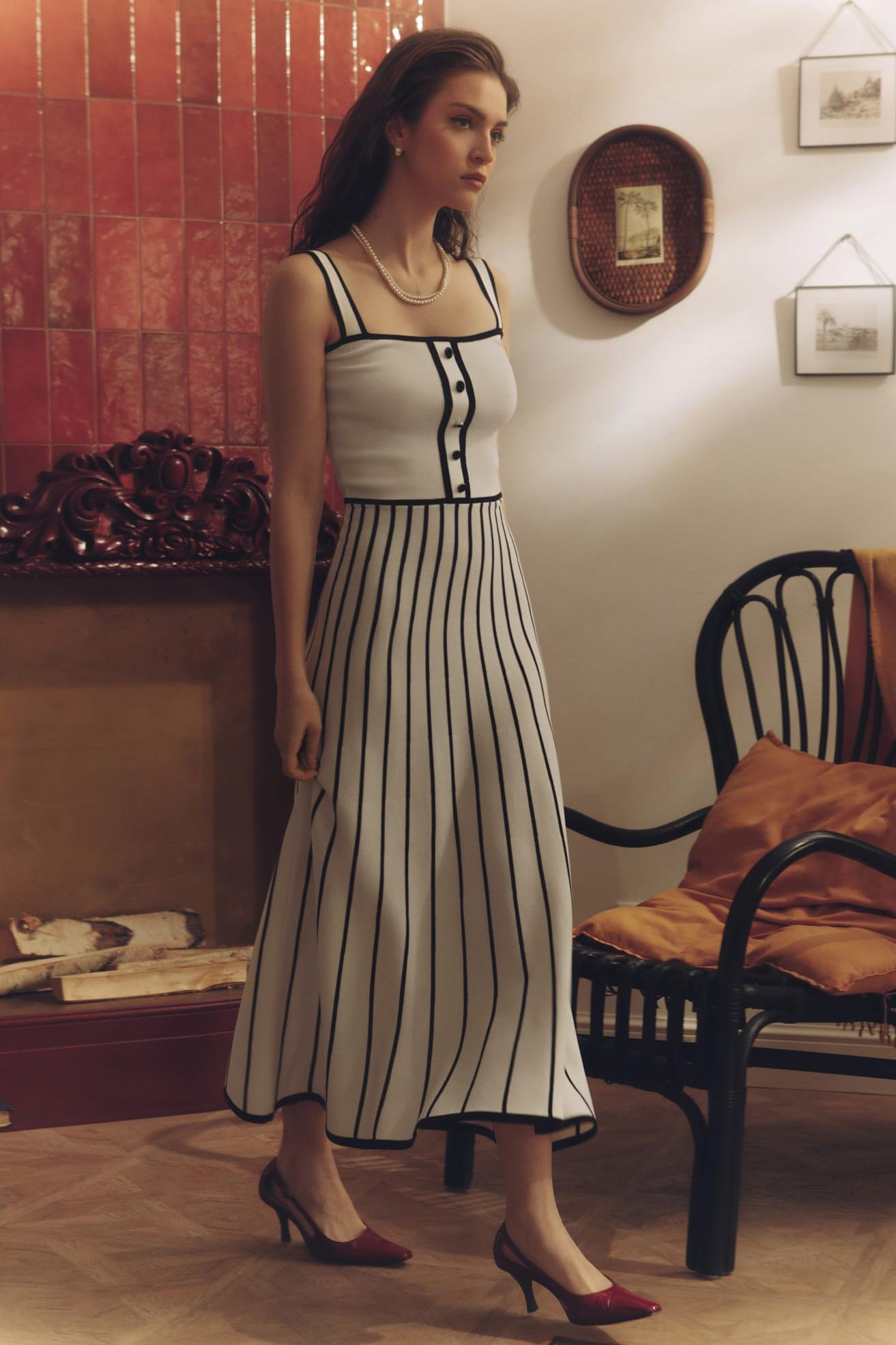 Frida® | When Knitting Midi Dress