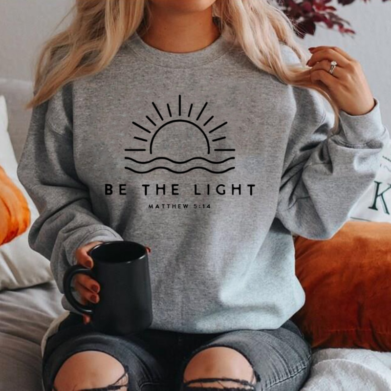 Inés® | Stylish sweater "Be The Light"