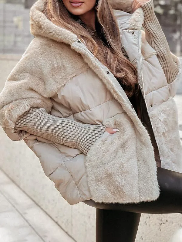 Gilda | Hooded bomber jacket for women.