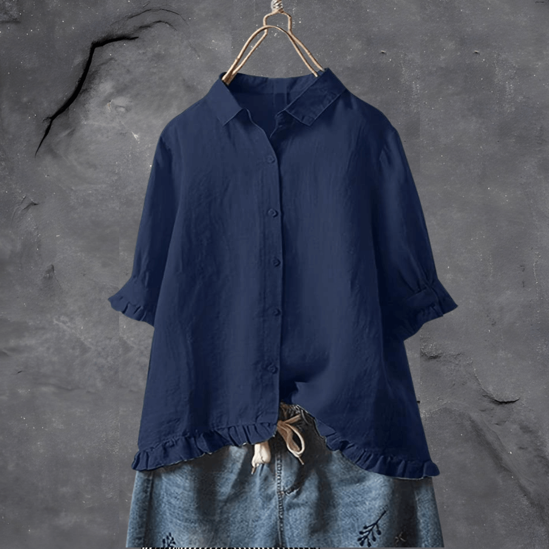 Penny® | Elise -Elegant Cotton Blouse