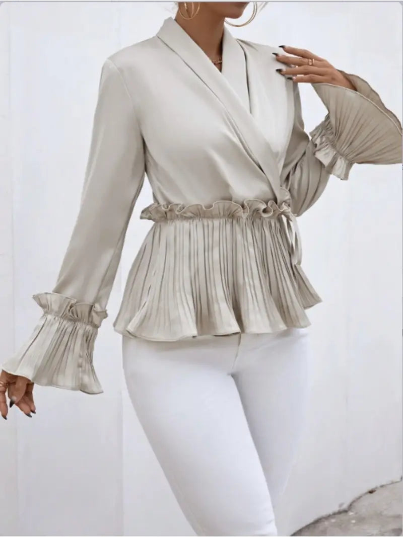 Maria® | Elegant Satin Blouse