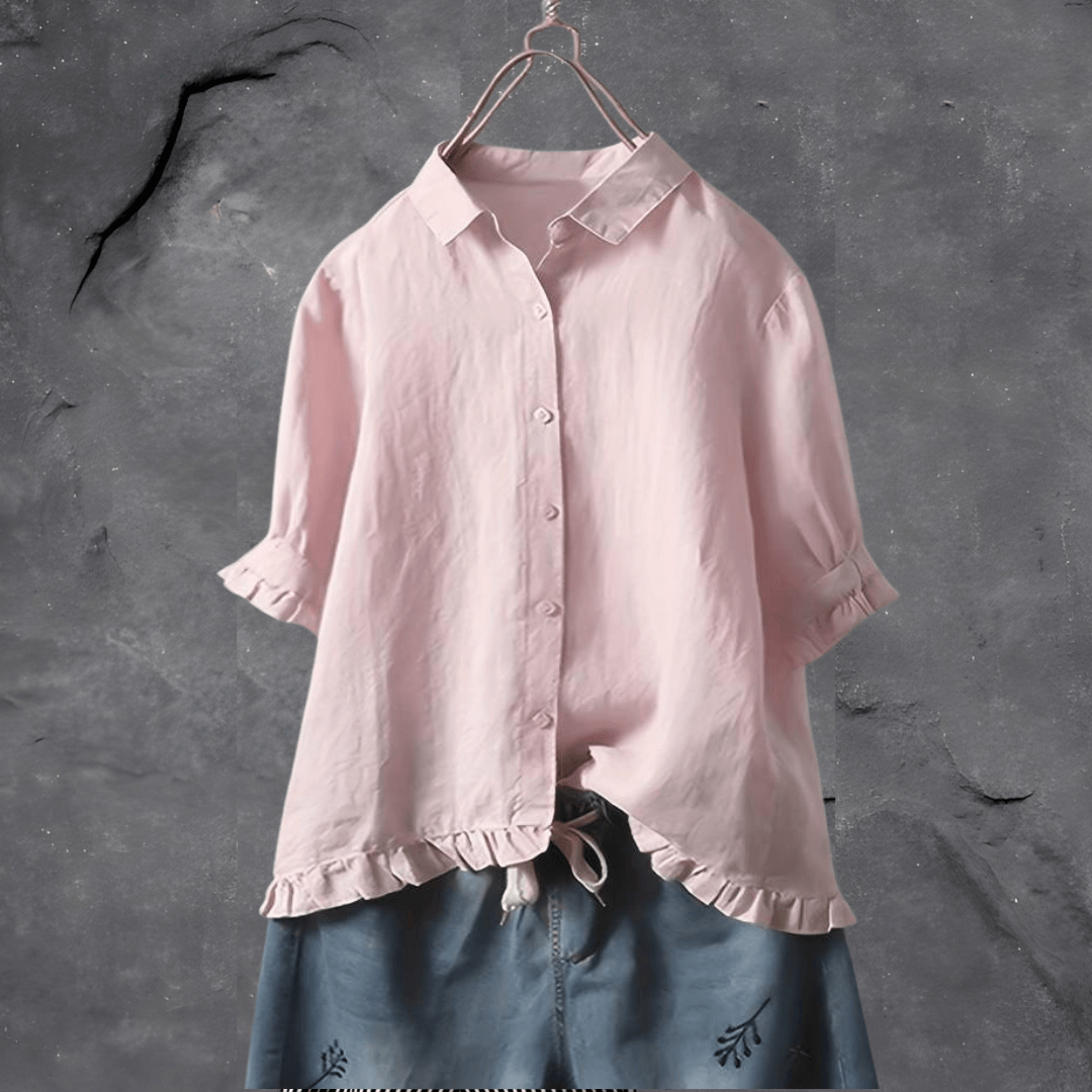 Penny® | Elise -Elegant Cotton Blouse