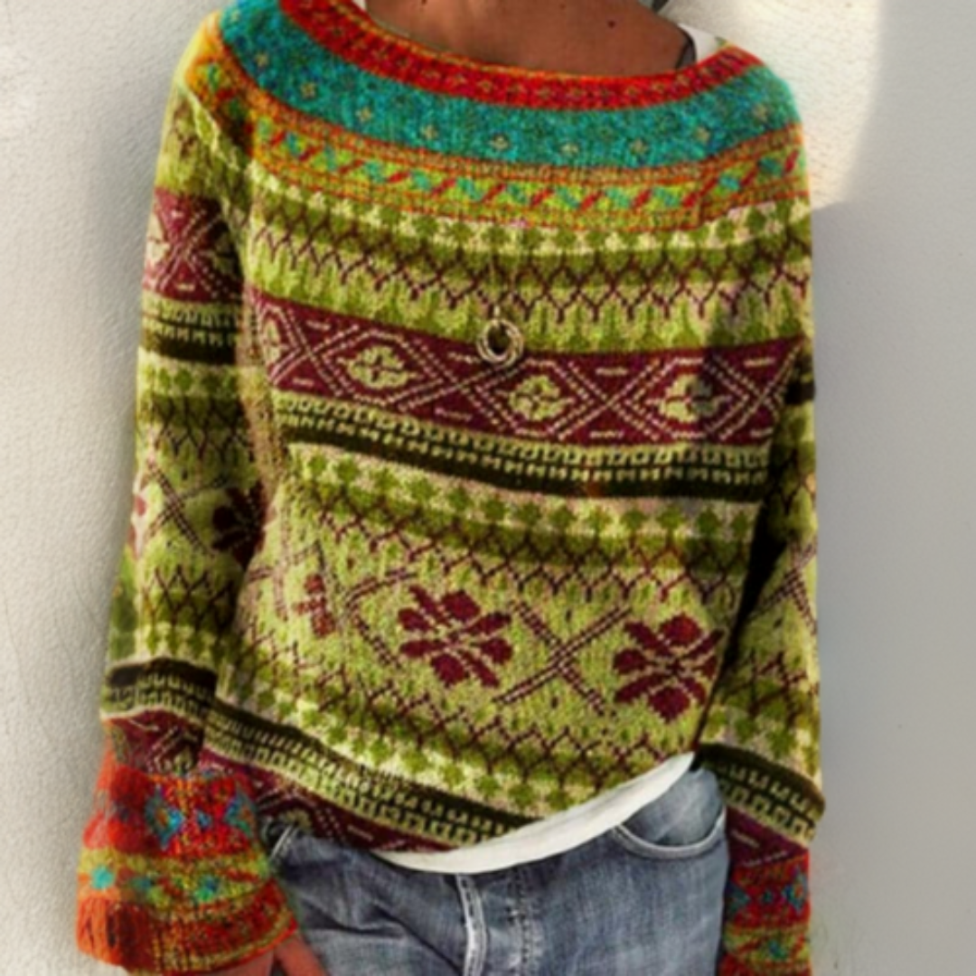 Leire | Casual winter sweater for women, warm