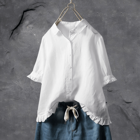 Buchanan® | Luxurious Linen Blouse