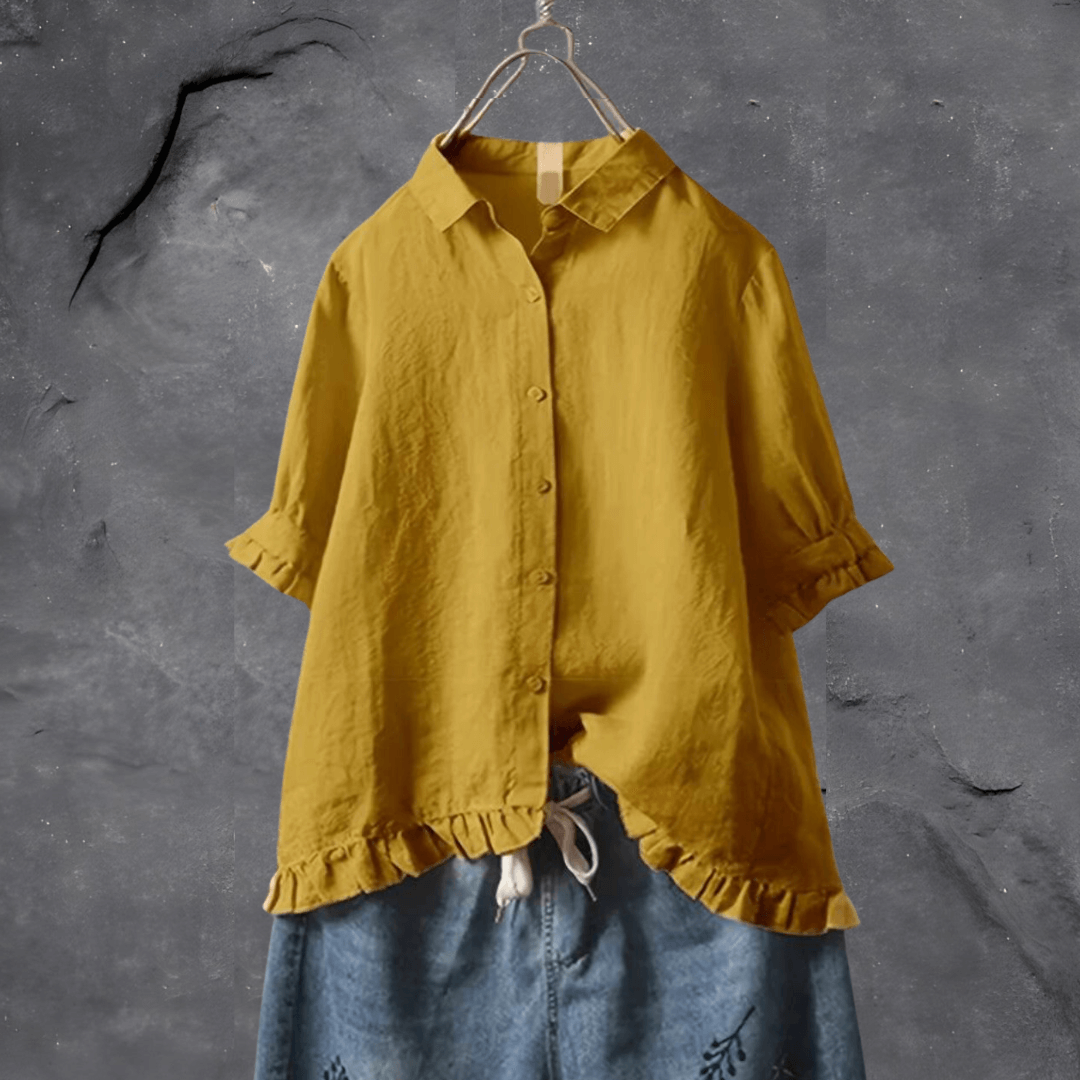Penny® | Elise -Elegant Cotton Blouse