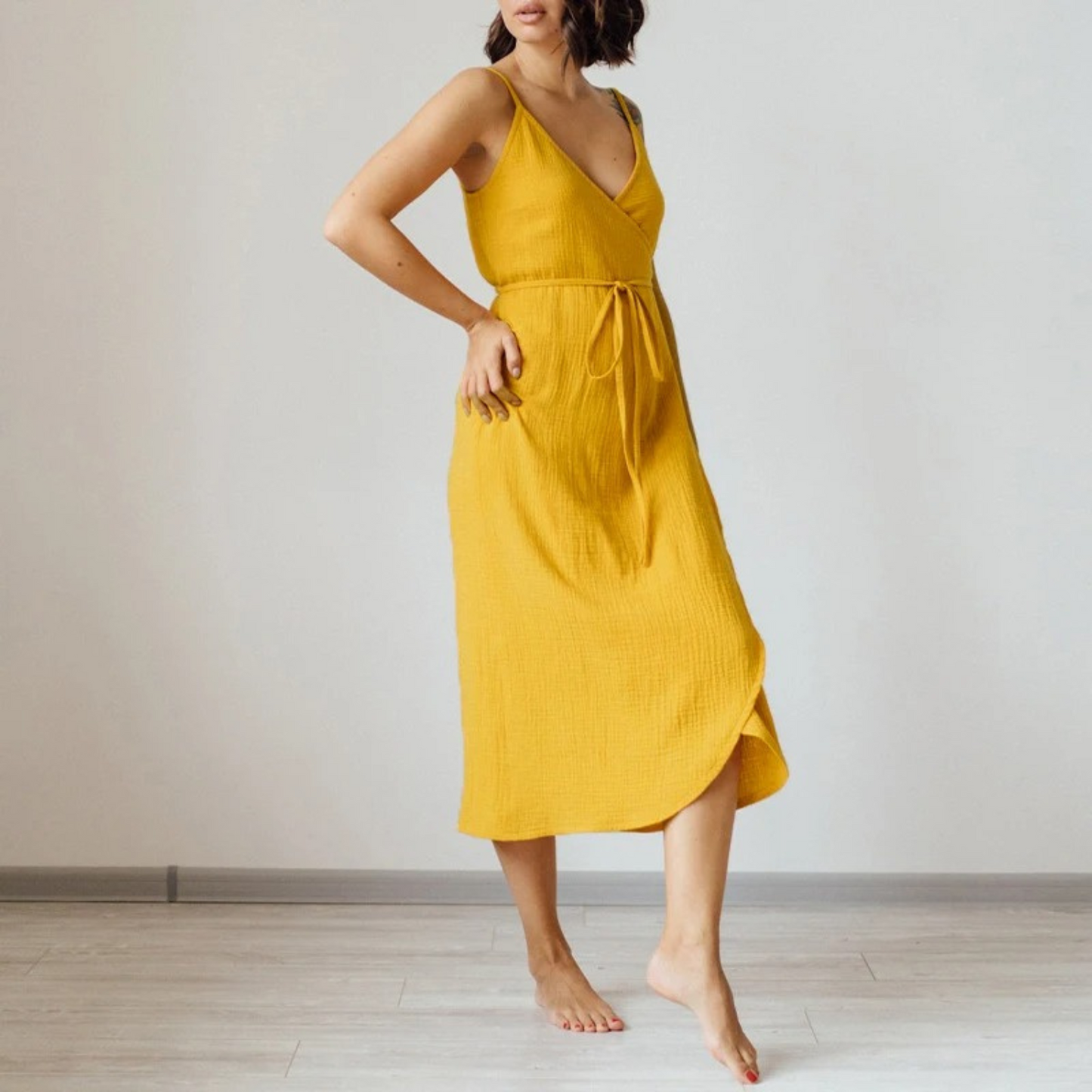 Teresa® | Elegant Summer Dress Made Of Linen