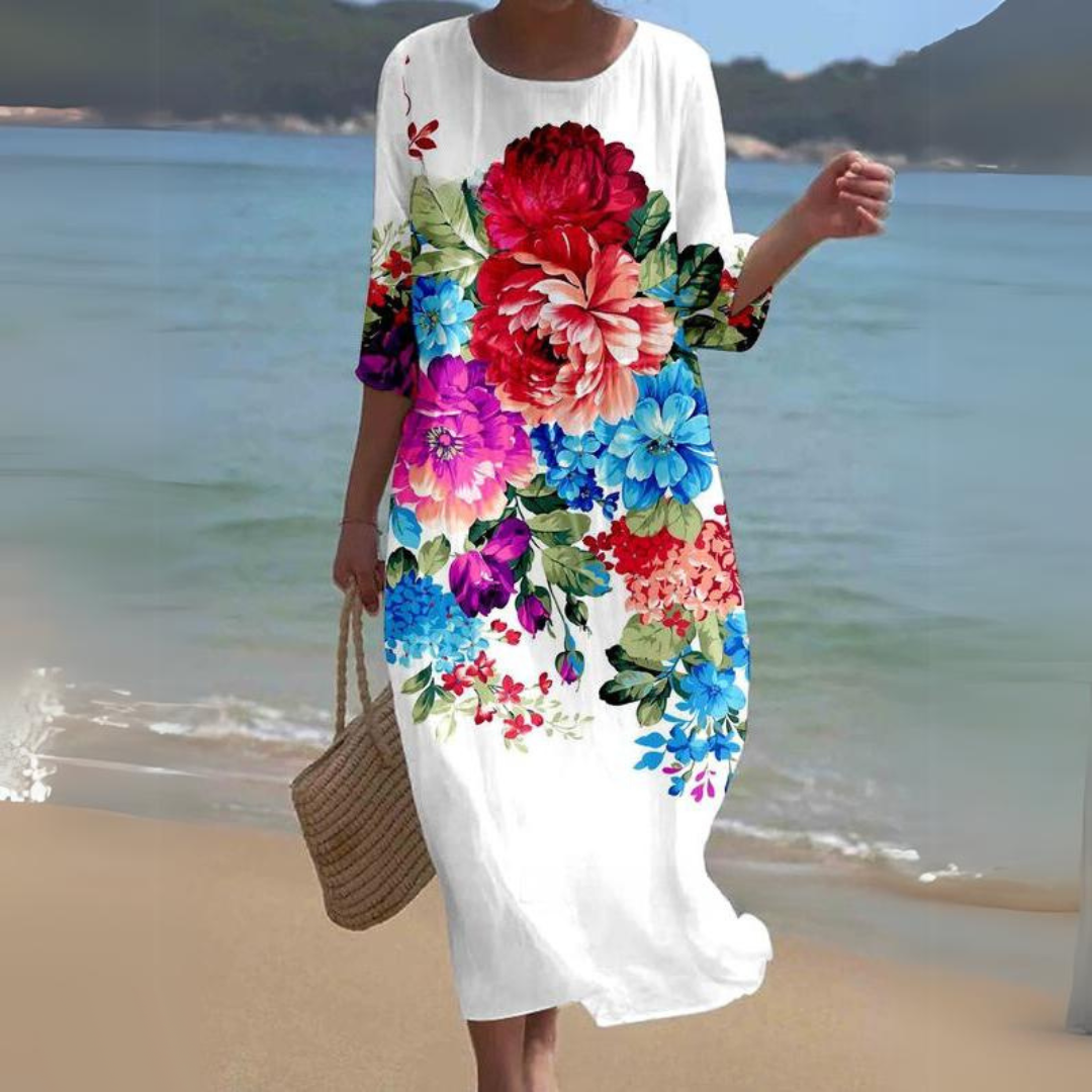 Jasmine® | Elegant Women'S Formal Dress With Floral Print