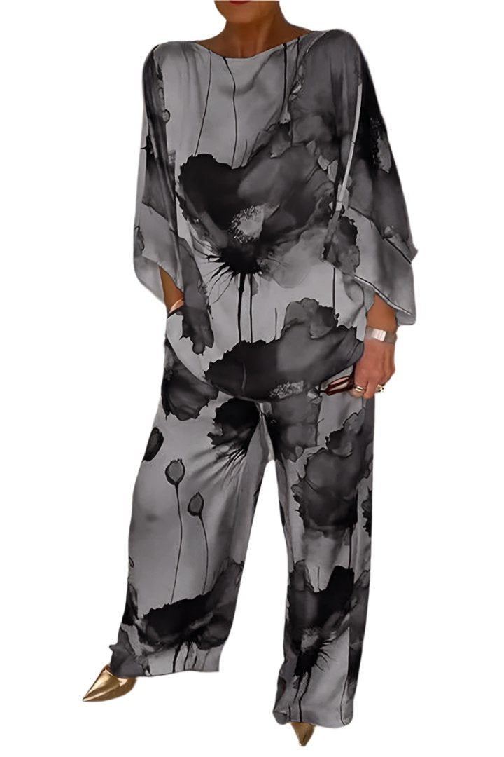 Ruth® | Women'S Elegant Printed Suit Leisure