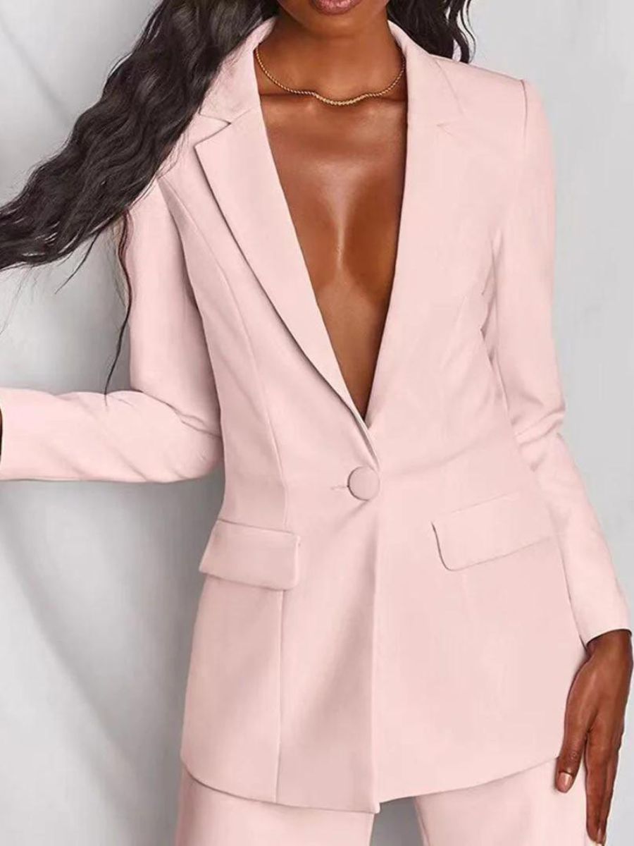 Rosalía® | Blazer And Trousers Set For Women'S Business Dress
