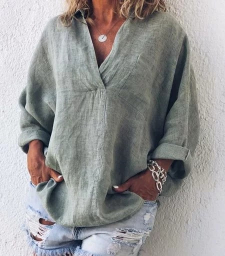 Guadalupe | Soft and fashionable long sleeve blouse