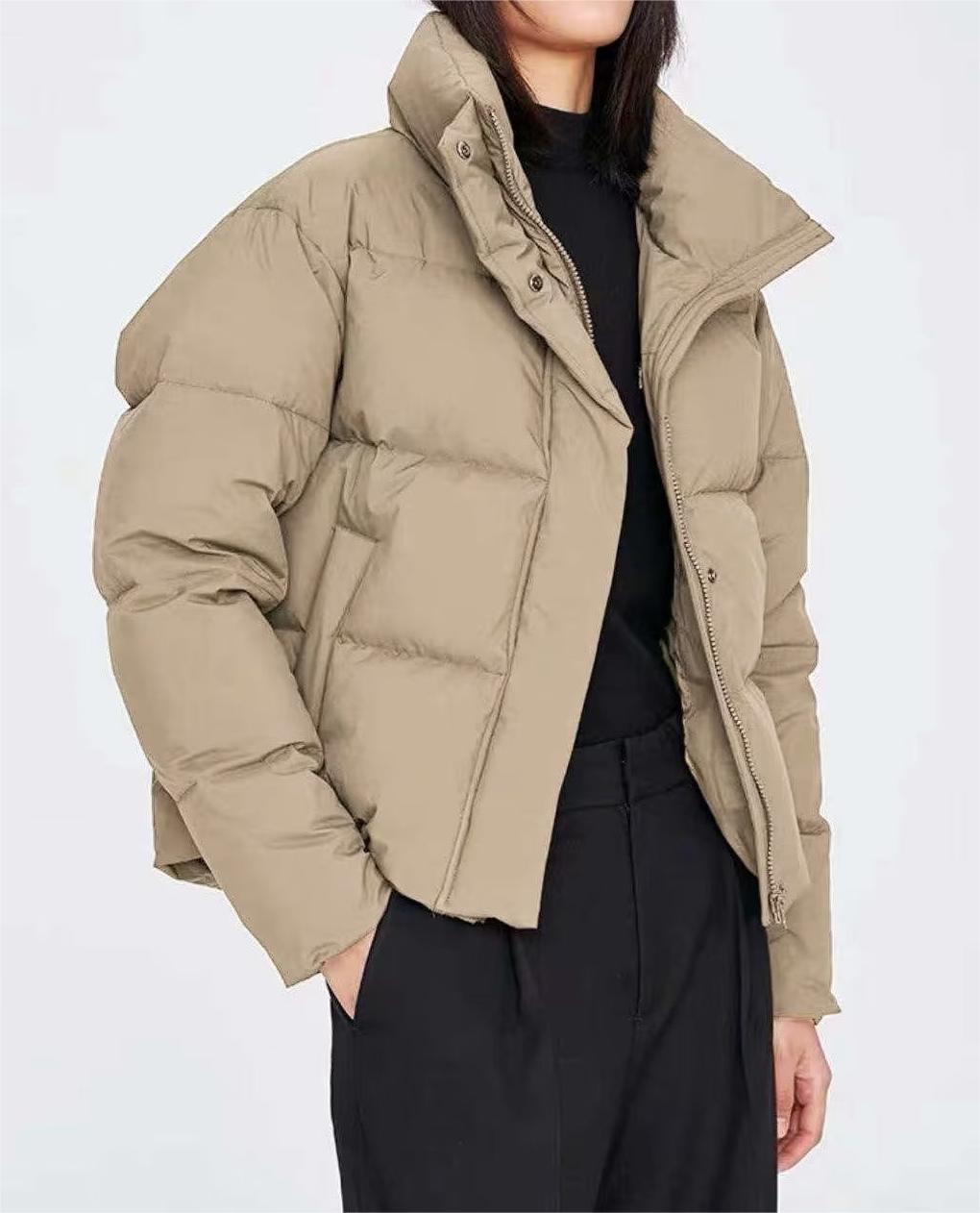 Nele® | Cropped puffer jacket for women