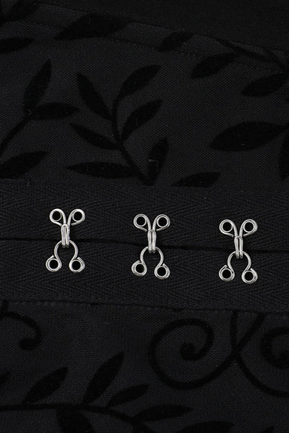 Strapless Train Hem Gothic Dress